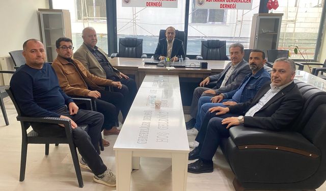 Adıyaman Kent Konseyi, Adıyaman Gergerliler Derneğini ziyaret etti 