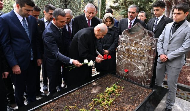 Bahçeli 66 gün sonra mesaiye başladı: Türkeş’i andı, vakıf açılışına katıldı