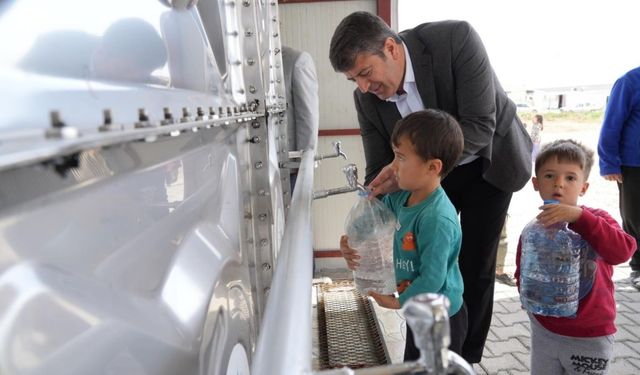 Başkan Tutdere söz vermişti: Vartana’da içme suyu istasyonu hizmete girdi  - Videolu Haber