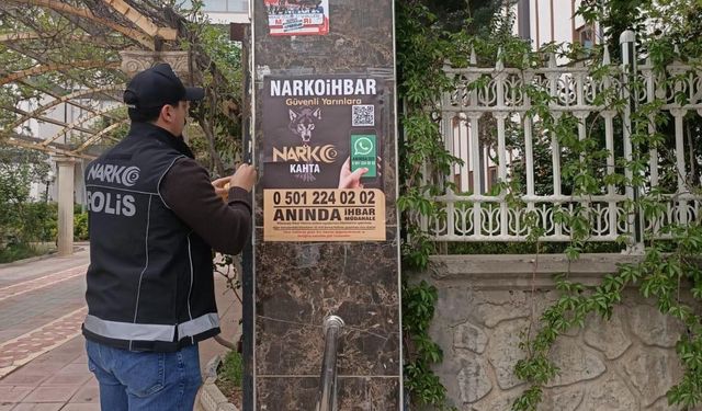 Kahta’da kurulan narko ihbar hattı faaliyete geçti