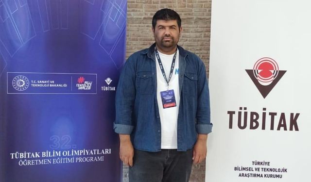 Kahtalı Fizik Öğretmeni TÜBİTAK Bilim Olimpiyatları'nda görev alacak 
