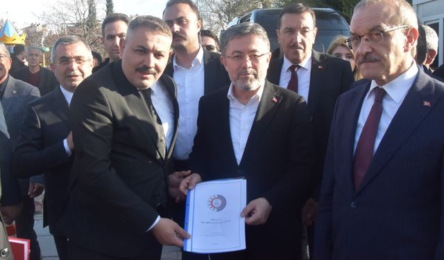 Sadıkoğlu, Tarım Bakanına kapsamlı dosya sundu  