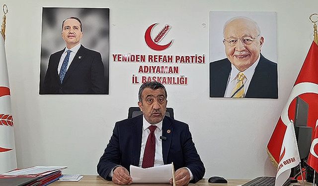 Yeniden Refah Partisi İl Başkanı Demir: 'Geçim krizi derinleşiyor, fatura milletin sırtına yükleniyor'  - Videolu Haber