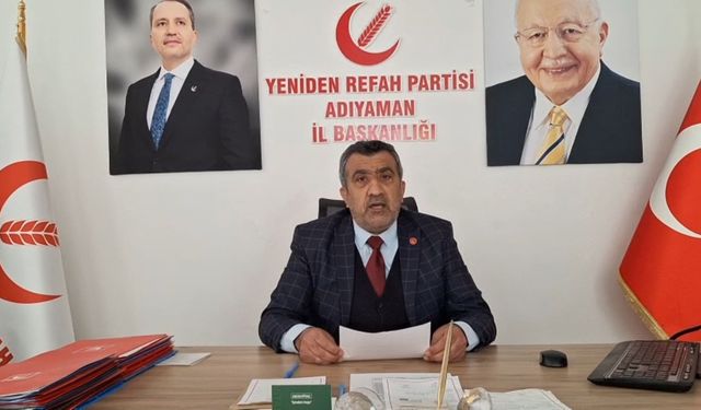Yeniden Refah Partisi İl Başkanı İsmail Demir: 'Polis huzurlu olursa toplum huzurlu olur'  - Videolu Haber