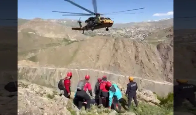 Hakkari’de yaralı vatandaş kurtarıldı
