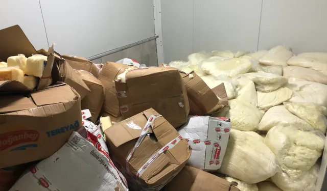 Sakarya’da kaçak süt ürünlerine geçit verilmedi! 5 ton kaçak ürüne el konuldu
