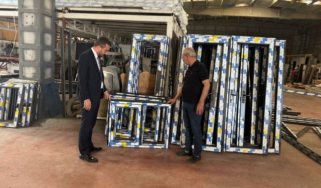 ATSO Başkanı Torunoğlu, PVC üretim tesisini inceledi 