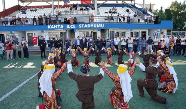 Kahta’da Gençlik ve Spor Festivali coşkuyla kutlandı 