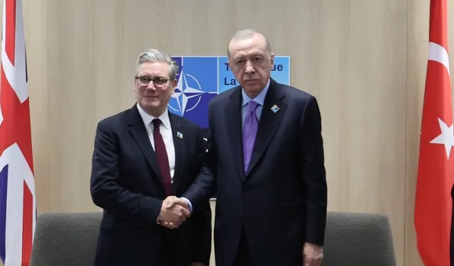 Cumhurbaşkanı Erdoğan, Starmer’ı kabul etti