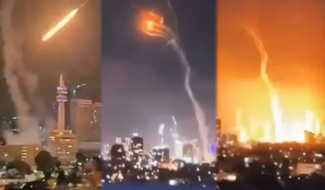 İran İsrail’e füze yağdırdı, radyasyon ve kimyasal sızıntı tehlikesi