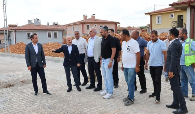 Besni Kutluca Köyü’nde deprem sonrası yeni yaşam başlıyor