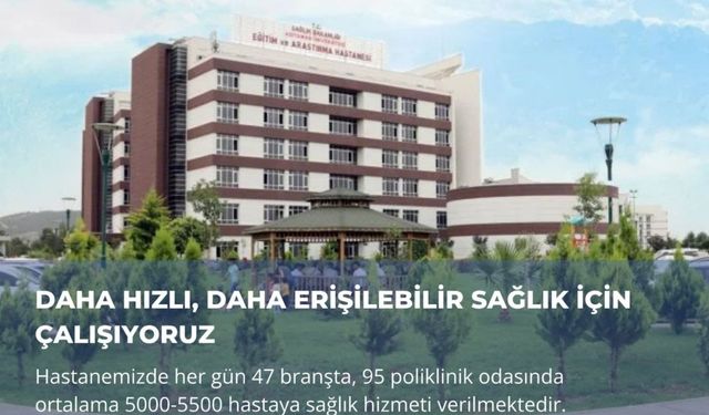 Günde 5 binden fazla hastaya hizmet: Randevuların %80’i MHRS üzerinden alınıyor 