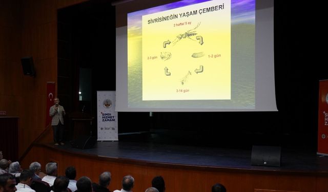 Kahta’da bir ilk: Belediyeden sivrisinek ve karasinekle mücadele semineri 