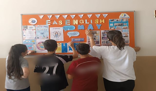 Gölbaşı Şehit Musa Vuruşkan Ortaokulu’ndan Uluslararası İş birliği