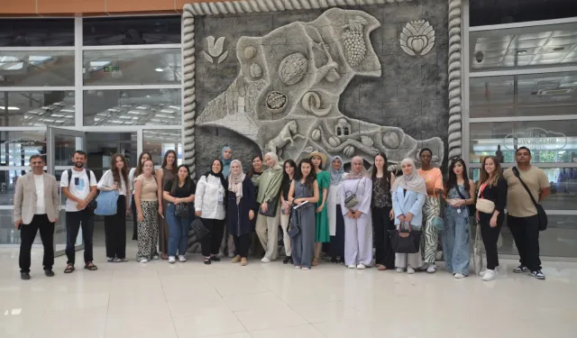 15 ülkeden gelen misafirler Malatya'da