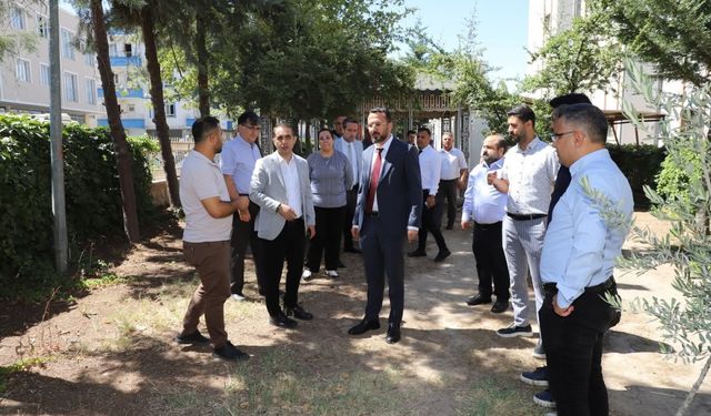 Prof. Dr. Mehmet Şirik, Kahta Devlet Hastanesi’nde yatırım projeleri yerinde incelendi 