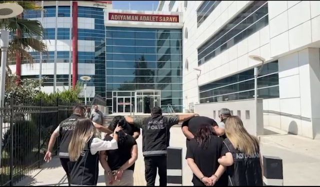 Adıyaman’da 2 milyon 750 bin TL’lik uyuşturucu operasyonu: 2 tutuklama  - Videolu Haber