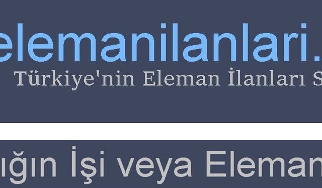 Eleman İlanları