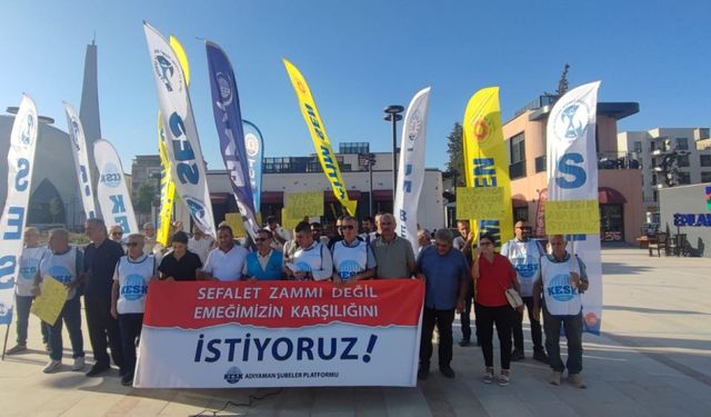 KESK Adıyaman Şubeler Platformu: ‘Sefalet teklifine karşı yetkinin asıl sahiplerini göreve çağırıyoruz’ 