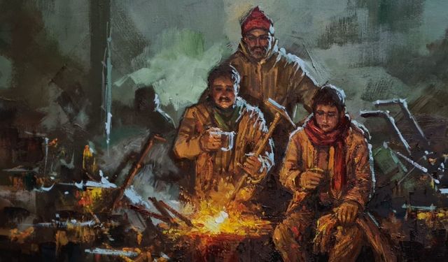 Ünlü Adıyamanlı ressam Remzi Taşkıran’ın fırçasından barış ve kültürün izleri 