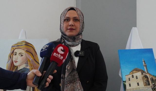 Besni Eğitim Bayramı’nda Geleneksel Dokusuyla Sanat Buluşması: Ressam Hayriye Abuş’un Sergisi İlgi Gördü  - Videolu Haber