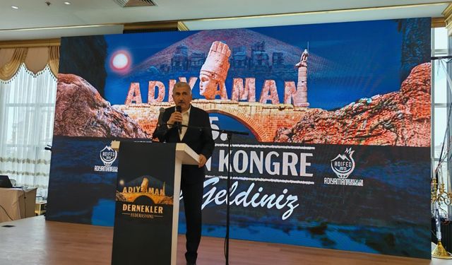 Kahta Belediye Başkanı Hallaç, Adıyaman Dernekler Federasyonu Kongresine Katıldı 