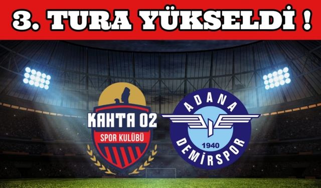 KAHTA 02 SPOR 3. TURA YÜKSELDİİ !