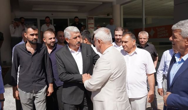 Mehmet Metiner’den Kahta Belediyesi’ne ziyaret 