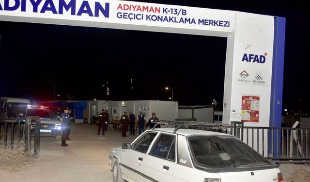 Adıyaman'da 'Huzurlu Sokaklar-18' uygulamasında 1 şüpheli yakalandı
