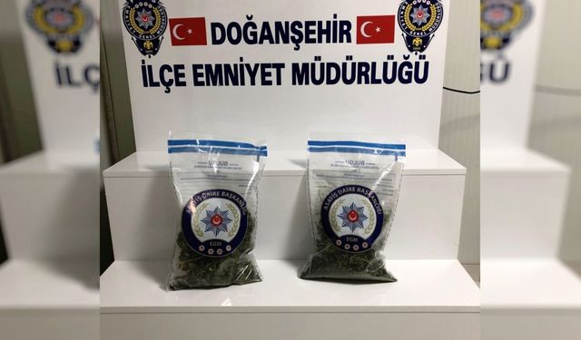 Doğanşehir'de uyuşturucu operasyonu: 1 kişi tutuklandı