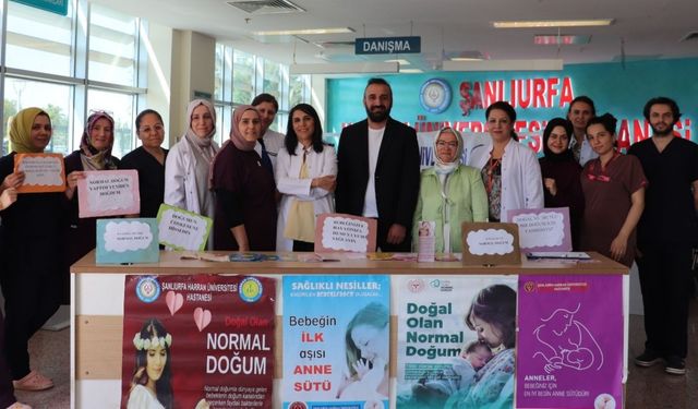 HRÜ Hastanesi'nden sağlıklı nesiller için anne sütü vurgusu: 'Anne sütü en değerli hazine'