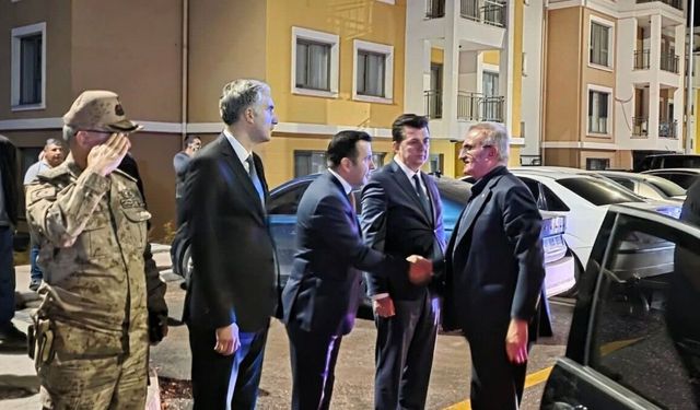 İçişleri Bakan Yardımcısı Karaloğlu Gölbaşı'nda incelemelerde bulundu