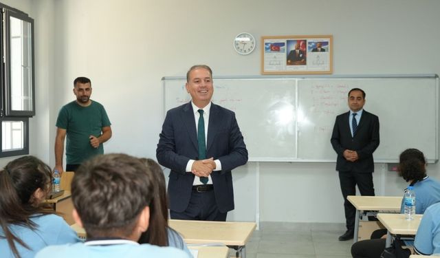 İl Milli Eğitim Müdürü Ali Tosun'dan Adıyaman'ın tek sosyal bilimler lisesine ziyaret