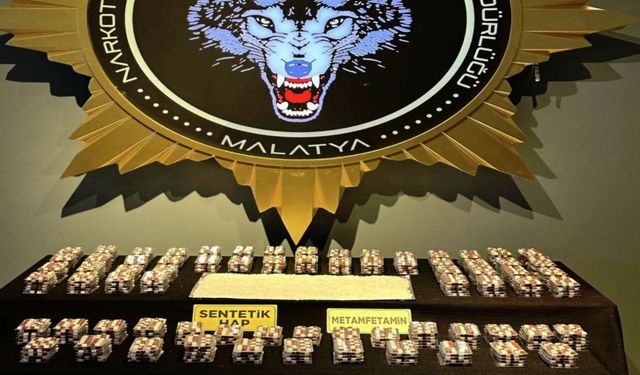 Malatya'da uyuşturucu operasyonu: 10 şüpheli gözaltına alındı