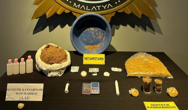 Malatya'da uyuşturucu operasyonu: 11 şüpheli tutuklandı - Videolu Haber