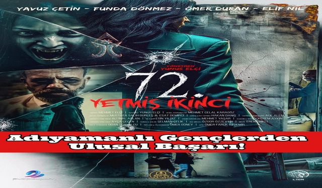 Adıyamanlı İki Gençten Türkiye Sinemasına Büyük Adım