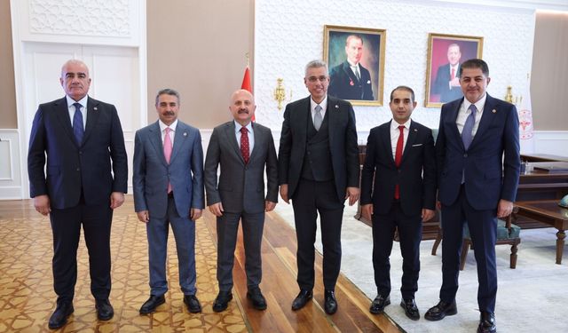 Adıyaman heyetinden Sağlık Bakanı Memişoğlu'na ziyaret