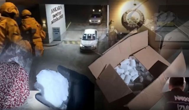 İzmir, Ankara ve İstanbul'da eş zamanlı operasyon: 1,9 milyon uyuşturucu hap ele geçirildi - Videolu Haber