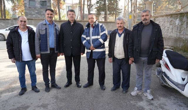 Başkan Tutdere, Varlık Mahallesi taziye evinde incelemelerde bulundu