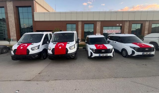 Besni Belediyesi araç filosunu genişletti