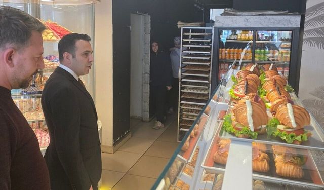 Gölbaşı Kaymakamı Kadir Algın'dan esnaf ziyareti