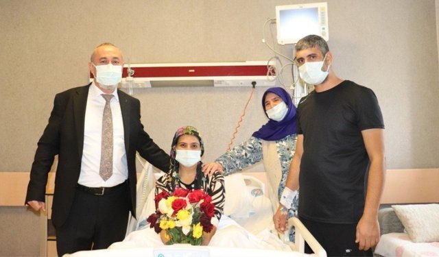 Harran Üniversitesi Hastanesi'nden Wilson hastasına başarılı karaciğer nakli