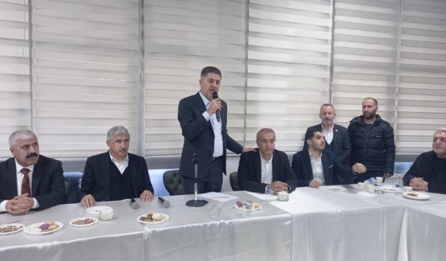 Milletvekili İshak Şan'a Kahta'da Yoğun İlgi