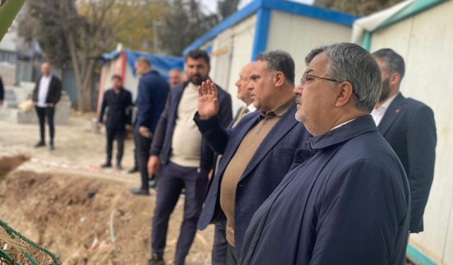 Milletvekili Resul Kurt ve AK Parti İl Teşkilatı'ndan Adıyaman'da yeni SGK İl Hizmet Binası'nda inceleme