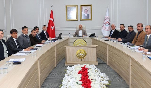 Adıyaman İl Özel İdaresi'nin yürüttüğü yatırımlar masaya yatırıldı