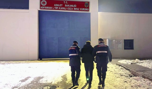 Adıyaman'da jandarmadan aranan şahıslara yönelik operasyon: 3 kişi tutuklandı
