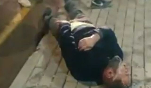 Adıyaman'da madde etkisindeki şahıs kaldırımda baygın bulundu - Videolu Haber