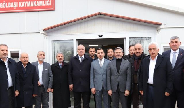 Ahmet Aydın ve Hüseyin Özhan'a Adıyamanlı vatandaşlardan yoğun ilgi