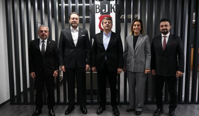 Başkan Tutdere'den Beşiktaş JK'ya dayanışma ziyareti - Videolu Haber