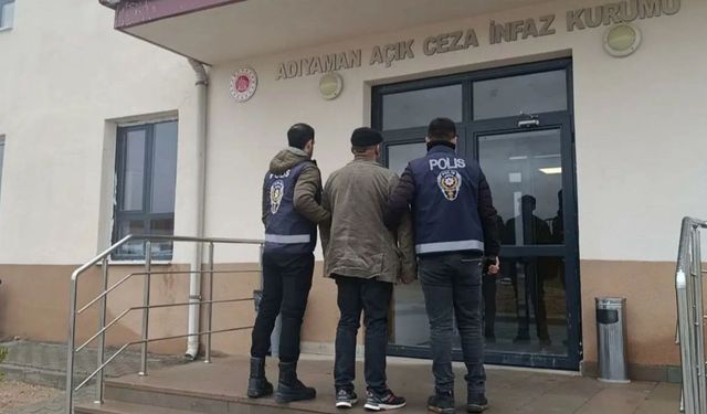 Besni'de aranan 9 şahıs yakalandı